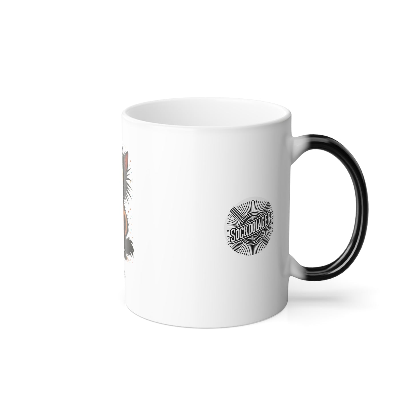 Need Coffee Send Help Cat Color Morphing Mug, 11oz