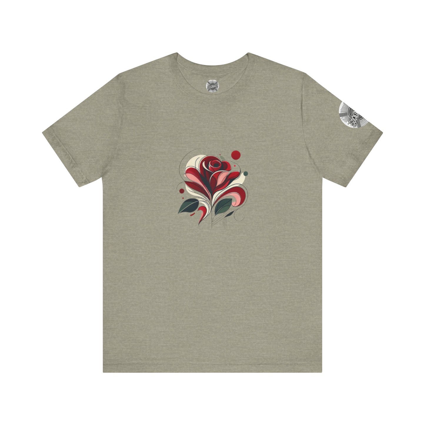 Rose in Abstract Tee