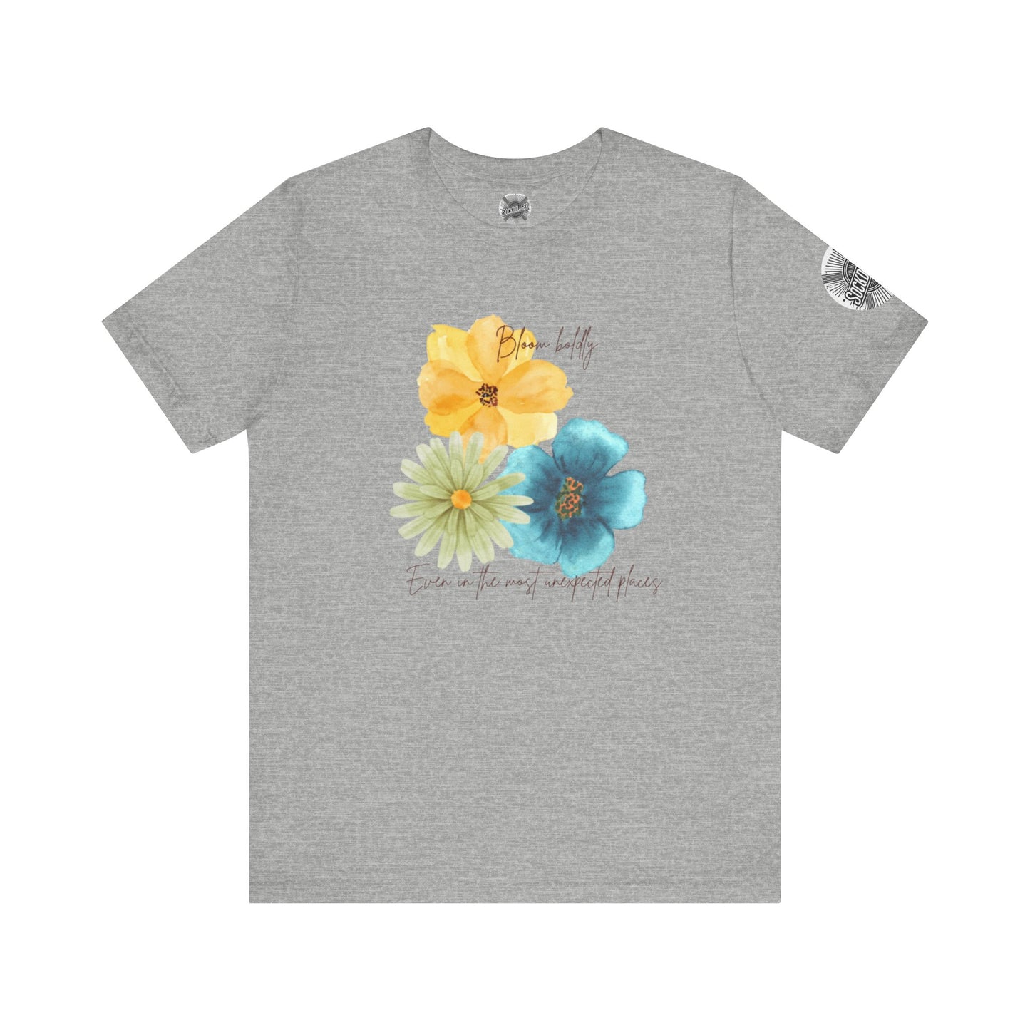 Bloom Boldly Tee - Ambre