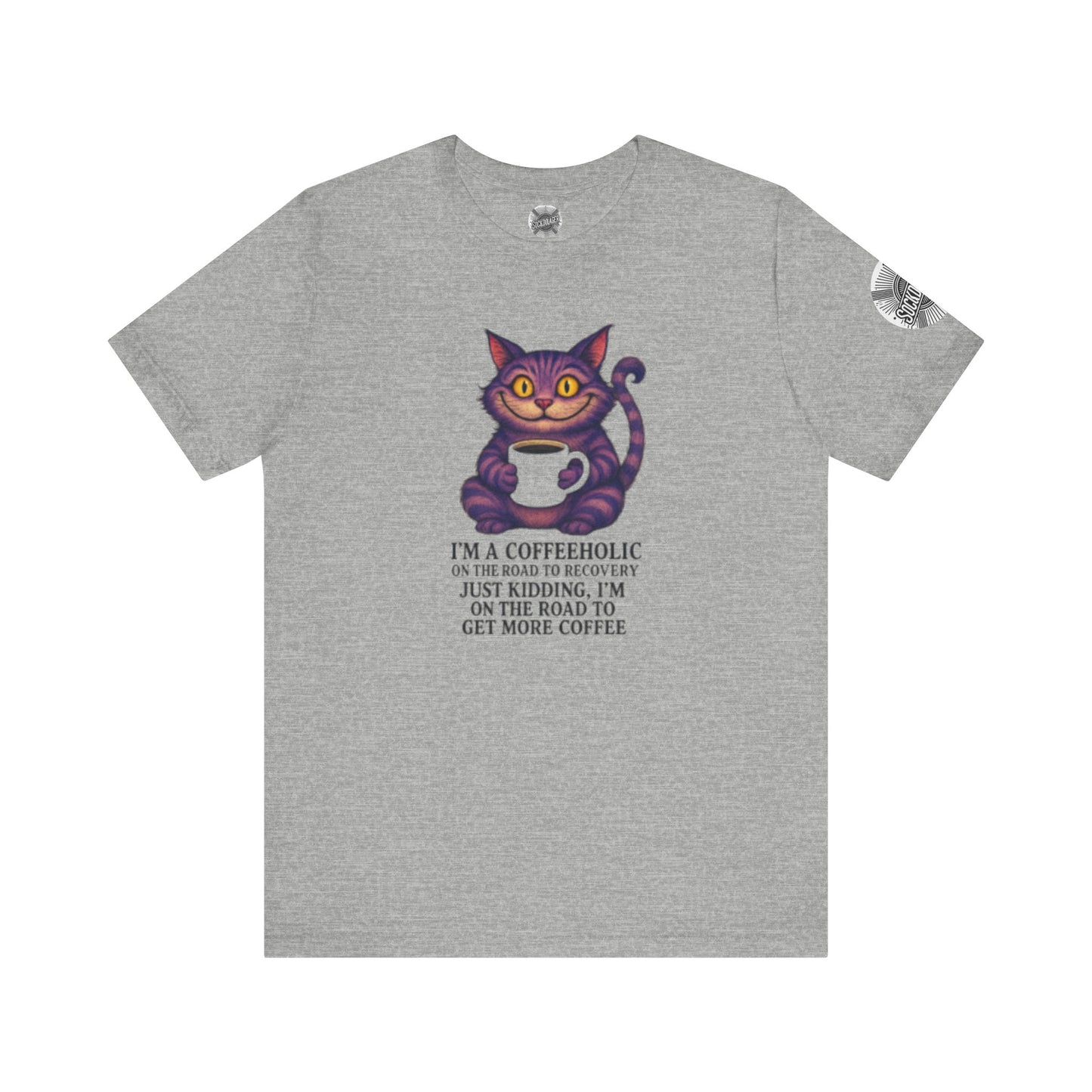 “I’m a Coffeeaholic” Cat Tee