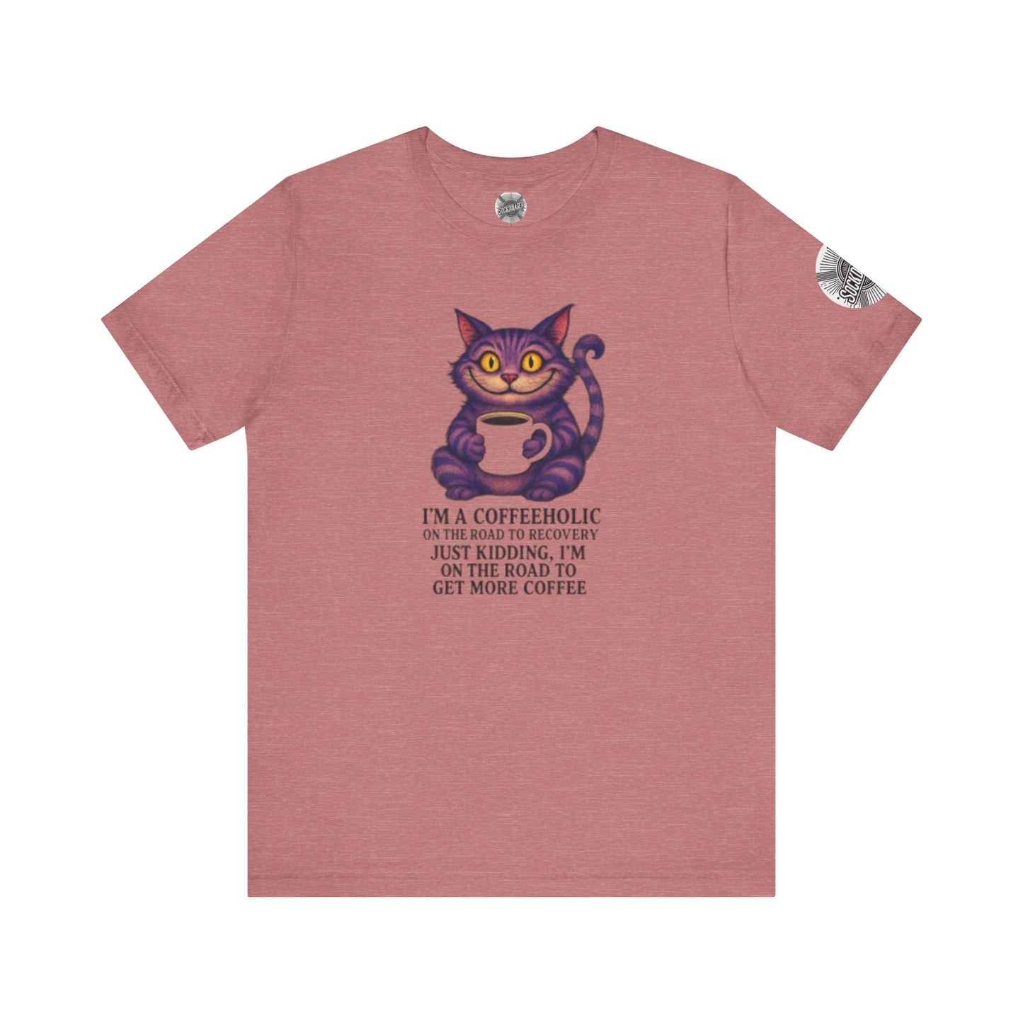 “I’m a Coffeeaholic” Cat Tee