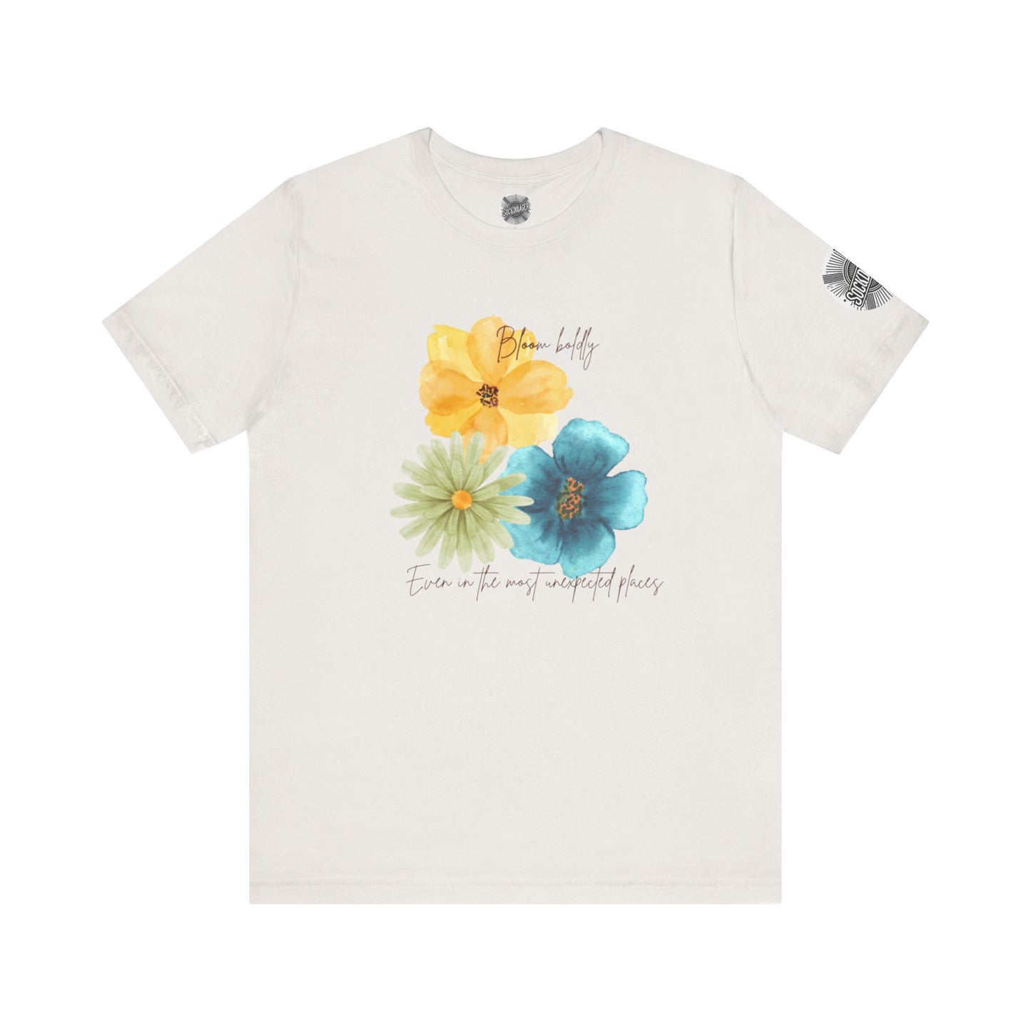 Bloom Boldly Tee - Ambre