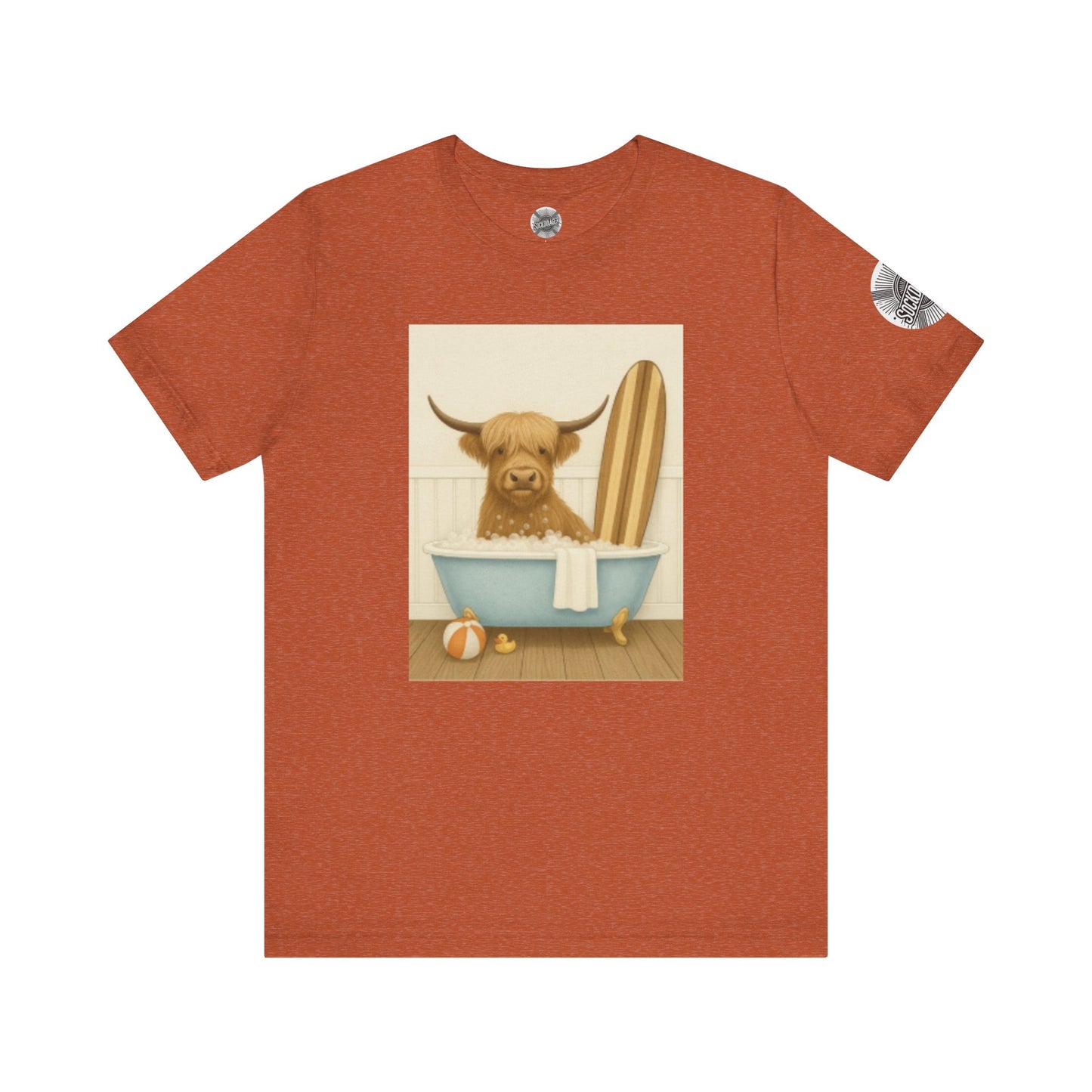 Scrub a Dub Cow in a Tub Tee