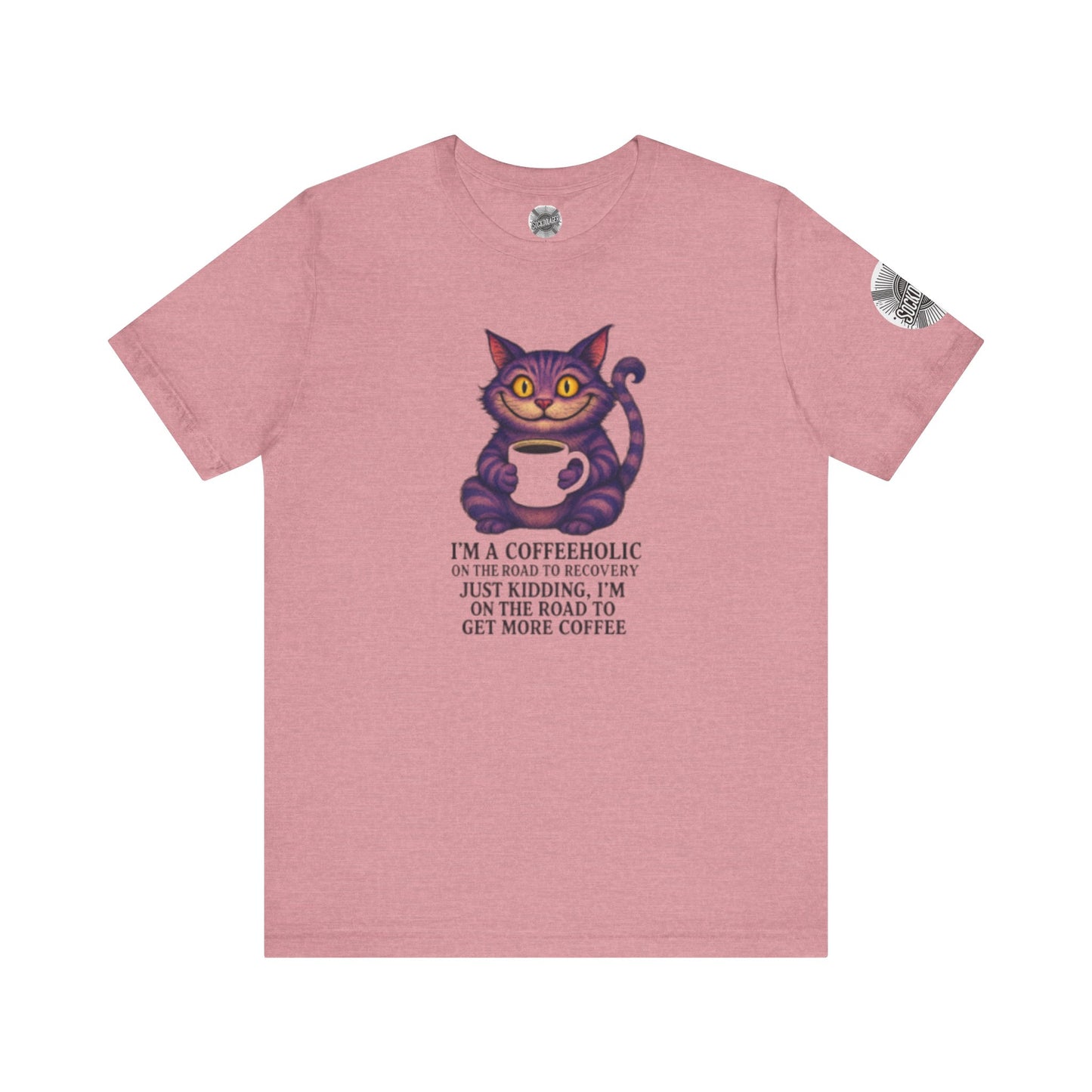 “I’m a Coffeeaholic” Cat Tee