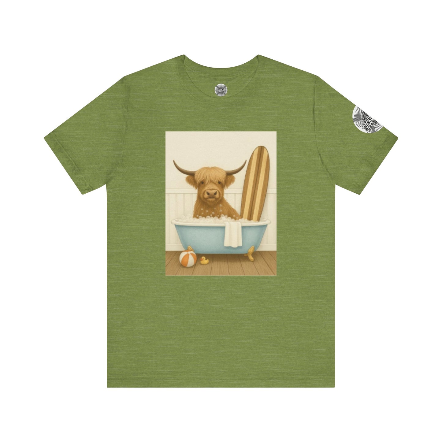 Scrub a Dub Cow in a Tub Tee
