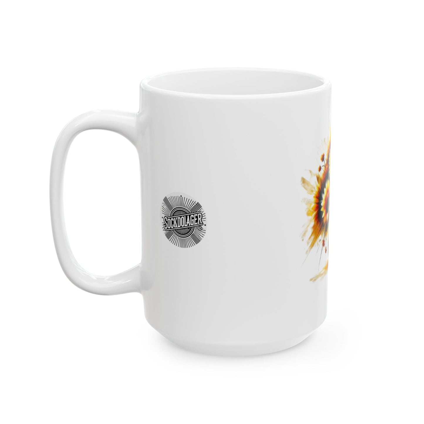 Sunflower Bouquet Ceramic Mug