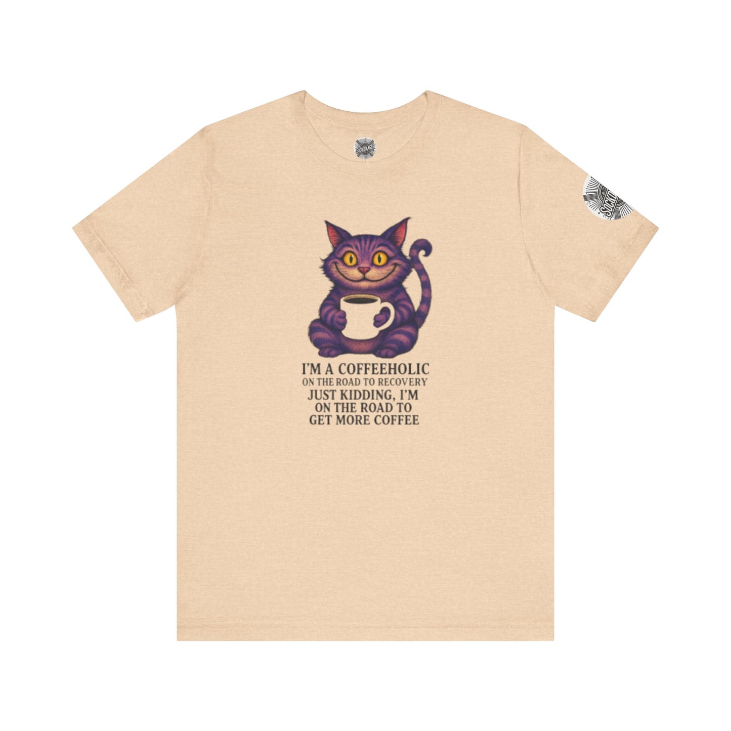 “I’m a Coffeeaholic” Cat Tee