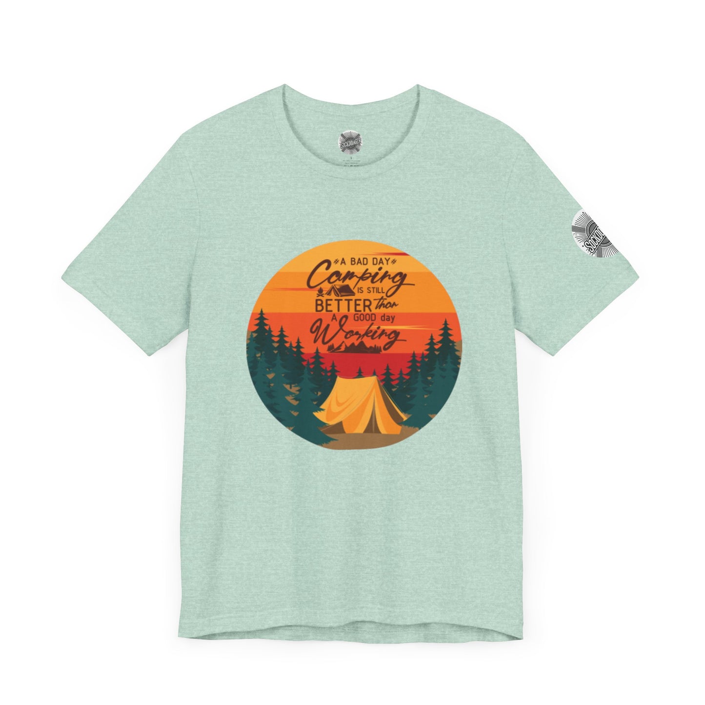 Camping is better than work - Ambre