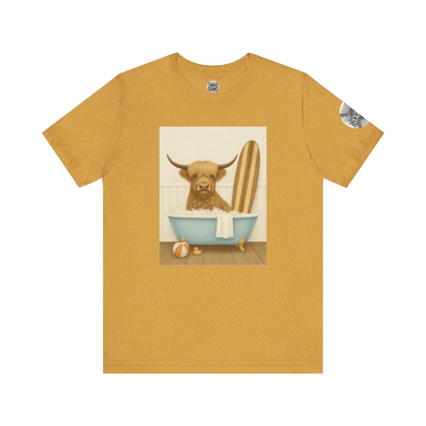 Scrub a Dub Cow in a Tub Tee