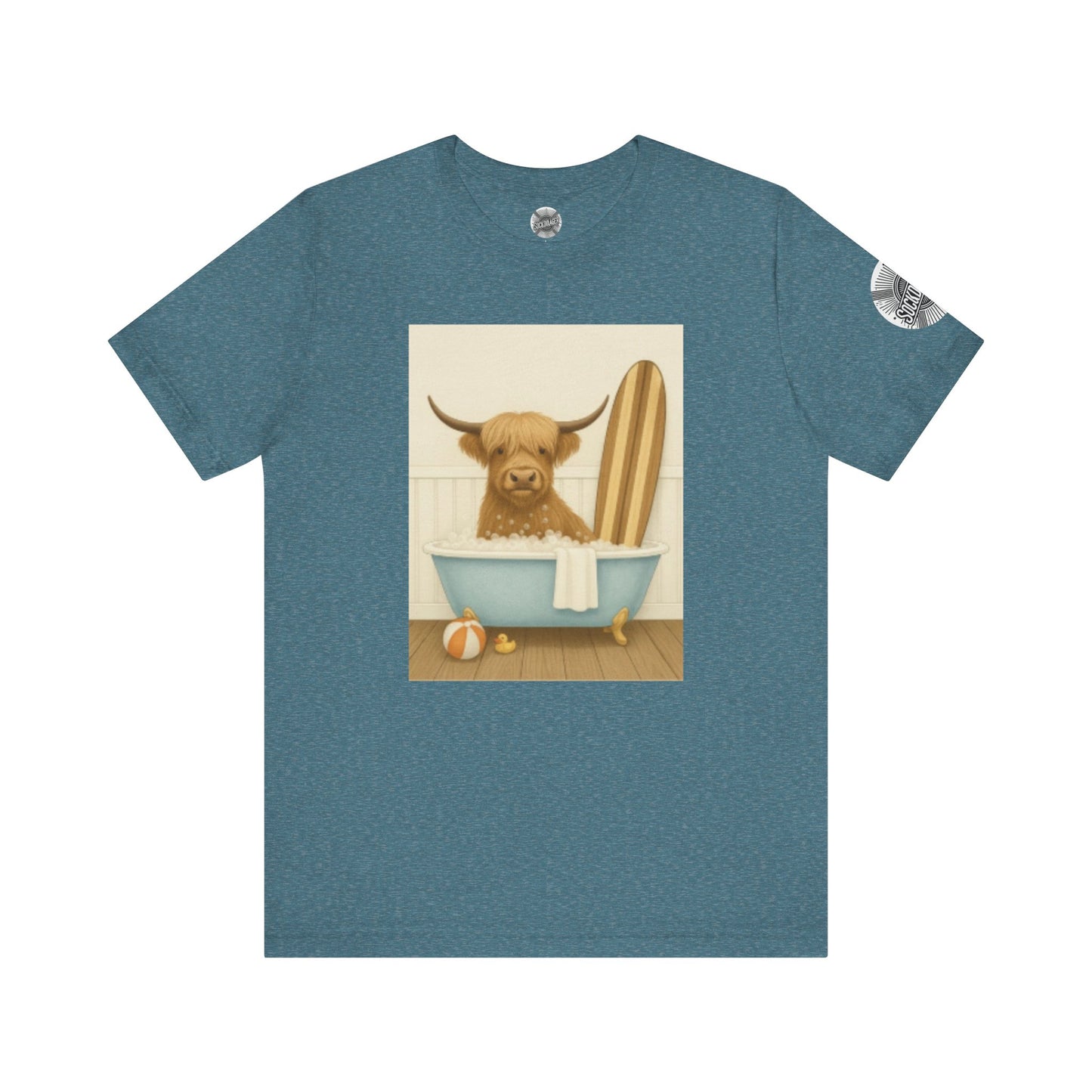 Scrub a Dub Cow in a Tub Tee
