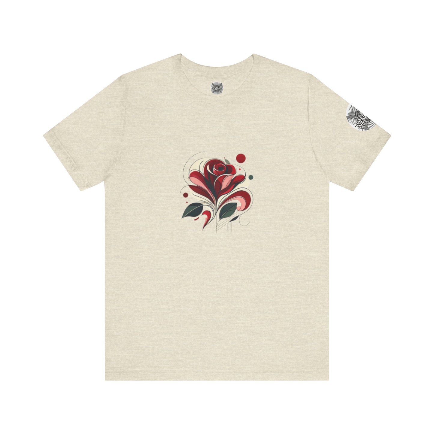 Rose in Abstract Tee