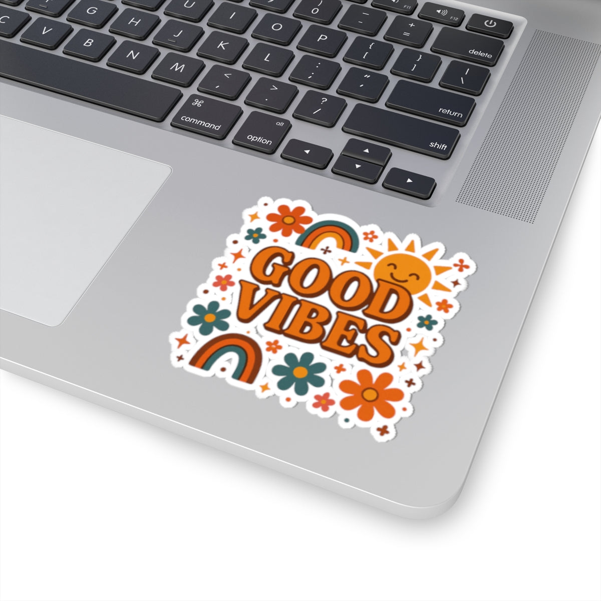 Good Vibes Floral Decal