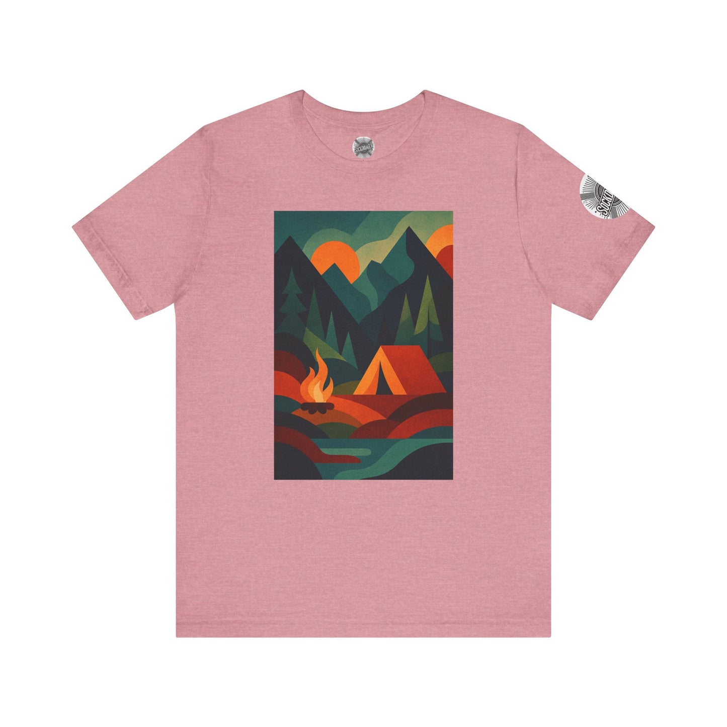 Adventure Awaits Jersey Tee - Campfire & Mountain Design