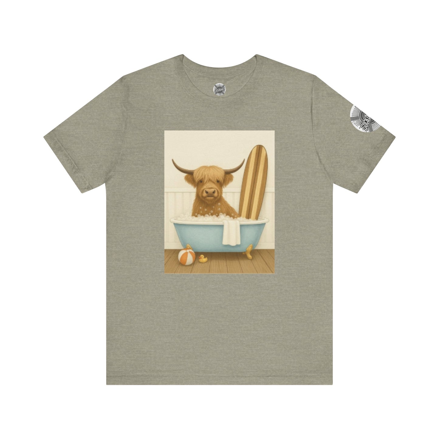 Scrub a Dub Cow in a Tub Tee