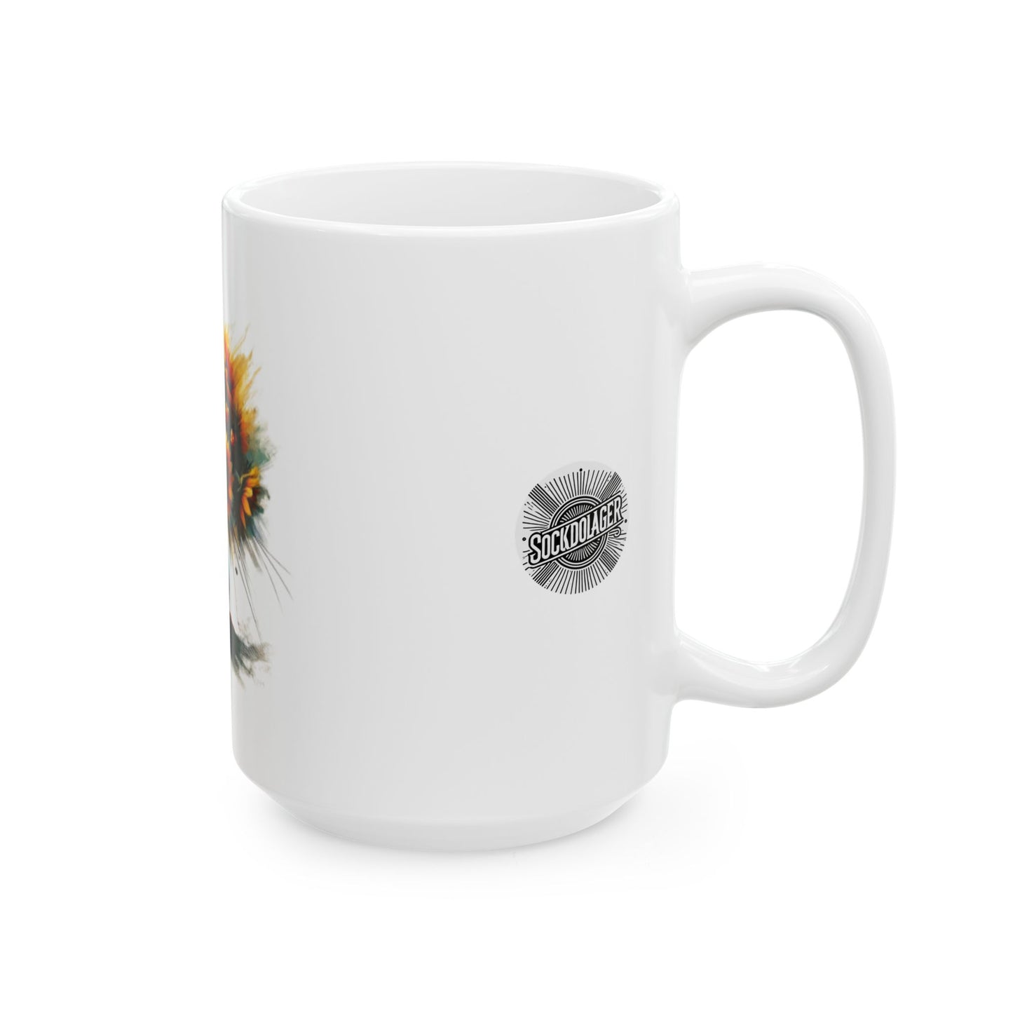 Sunflower Bouquet Ceramic Mug