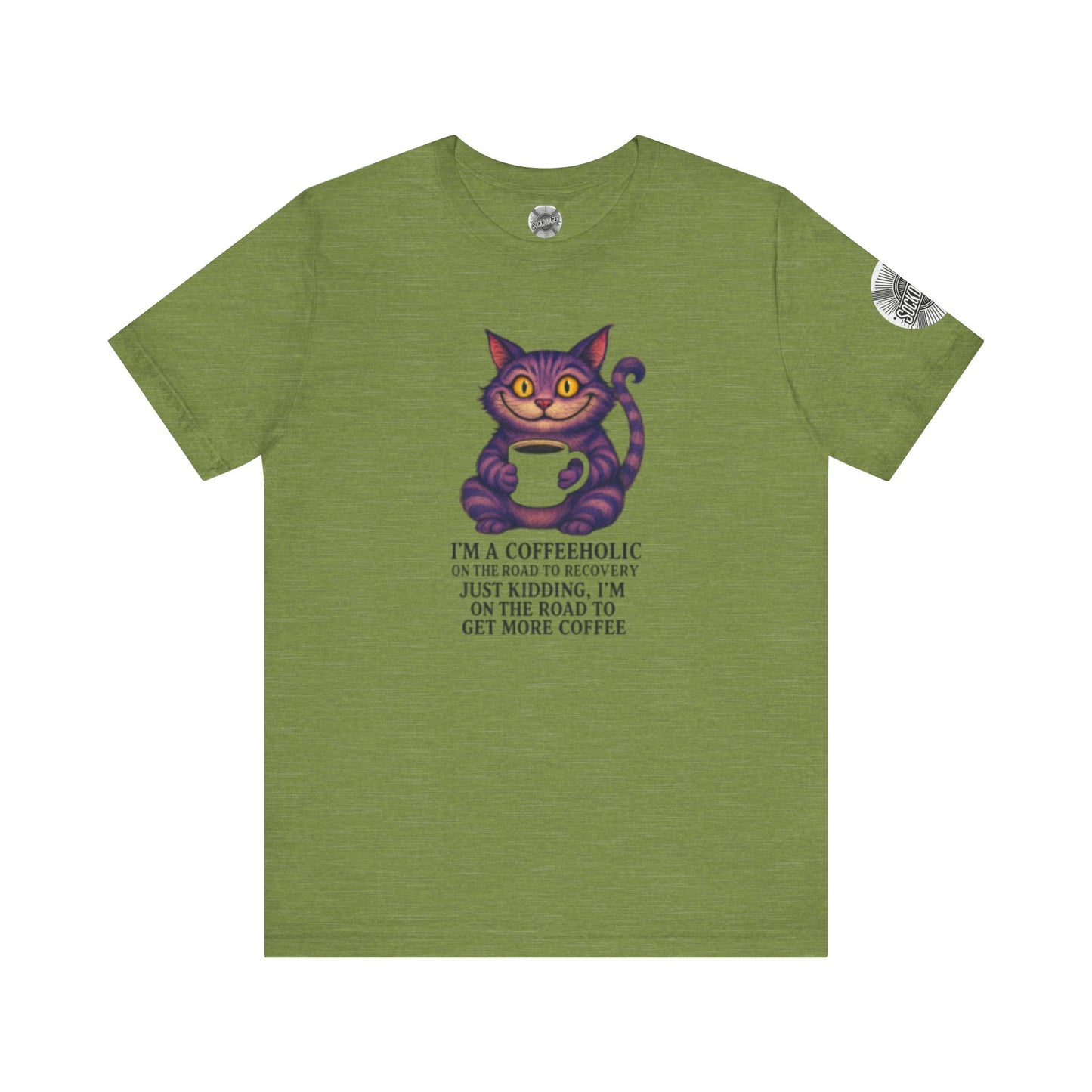 “I’m a Coffeeaholic” Cat Tee
