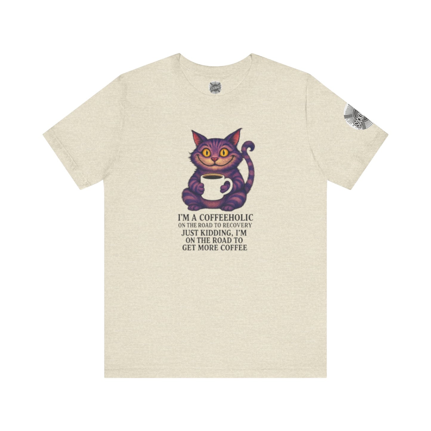 “I’m a Coffeeaholic” Cat Tee