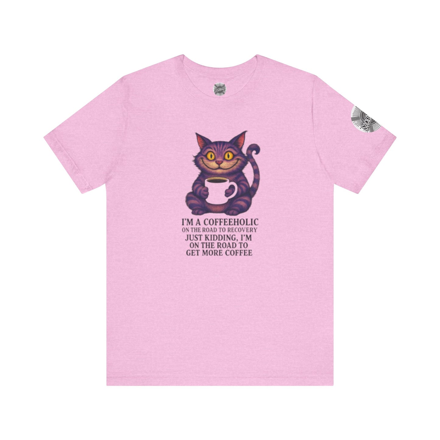 “I’m a Coffeeaholic” Cat Tee