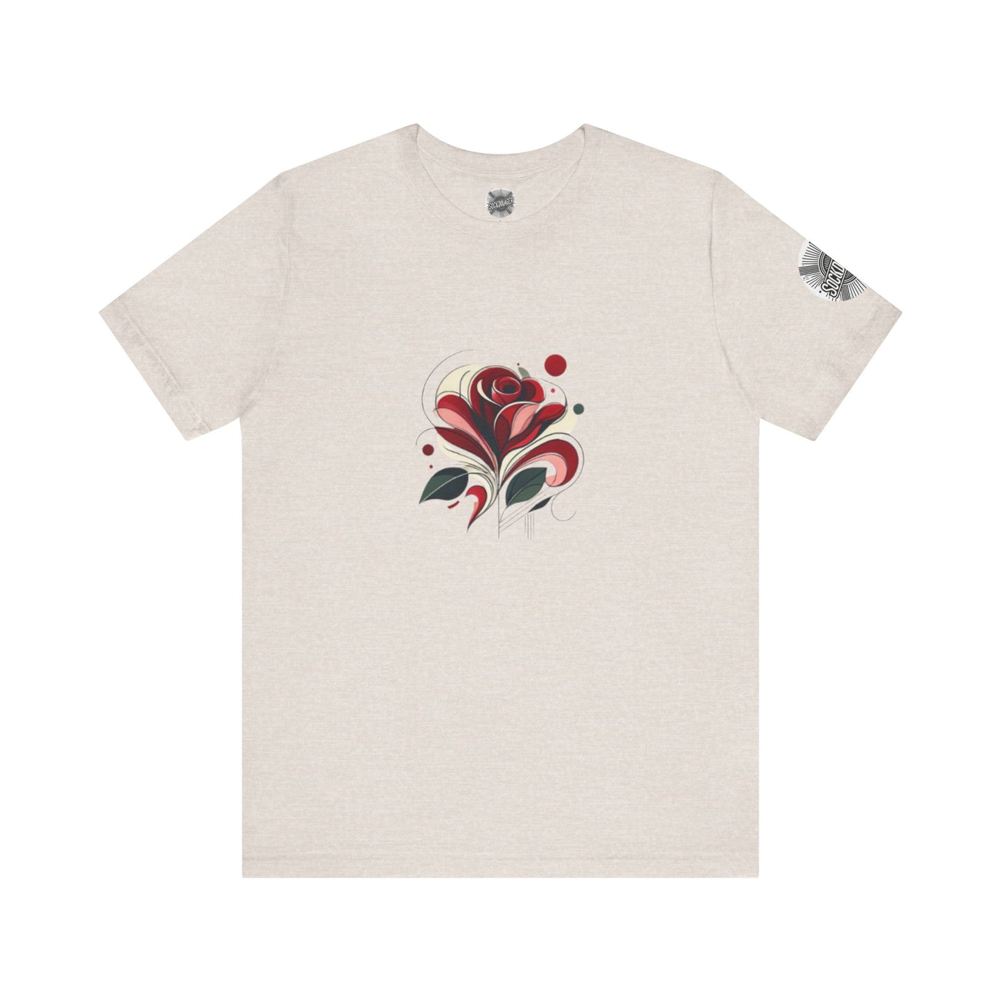Rose in Abstract Tee