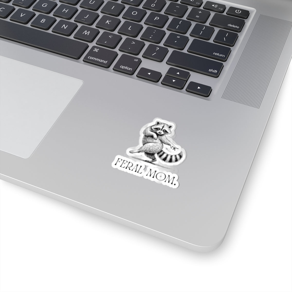 Feral Mom Raccoon Decal