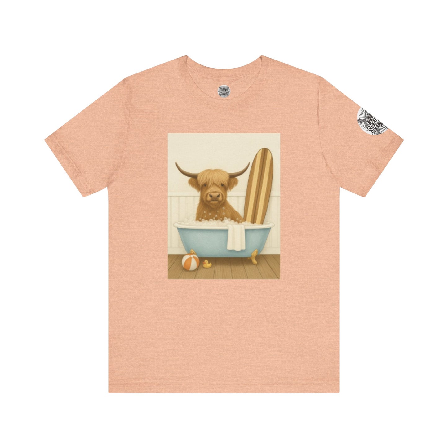 Scrub a Dub Cow in a Tub Tee