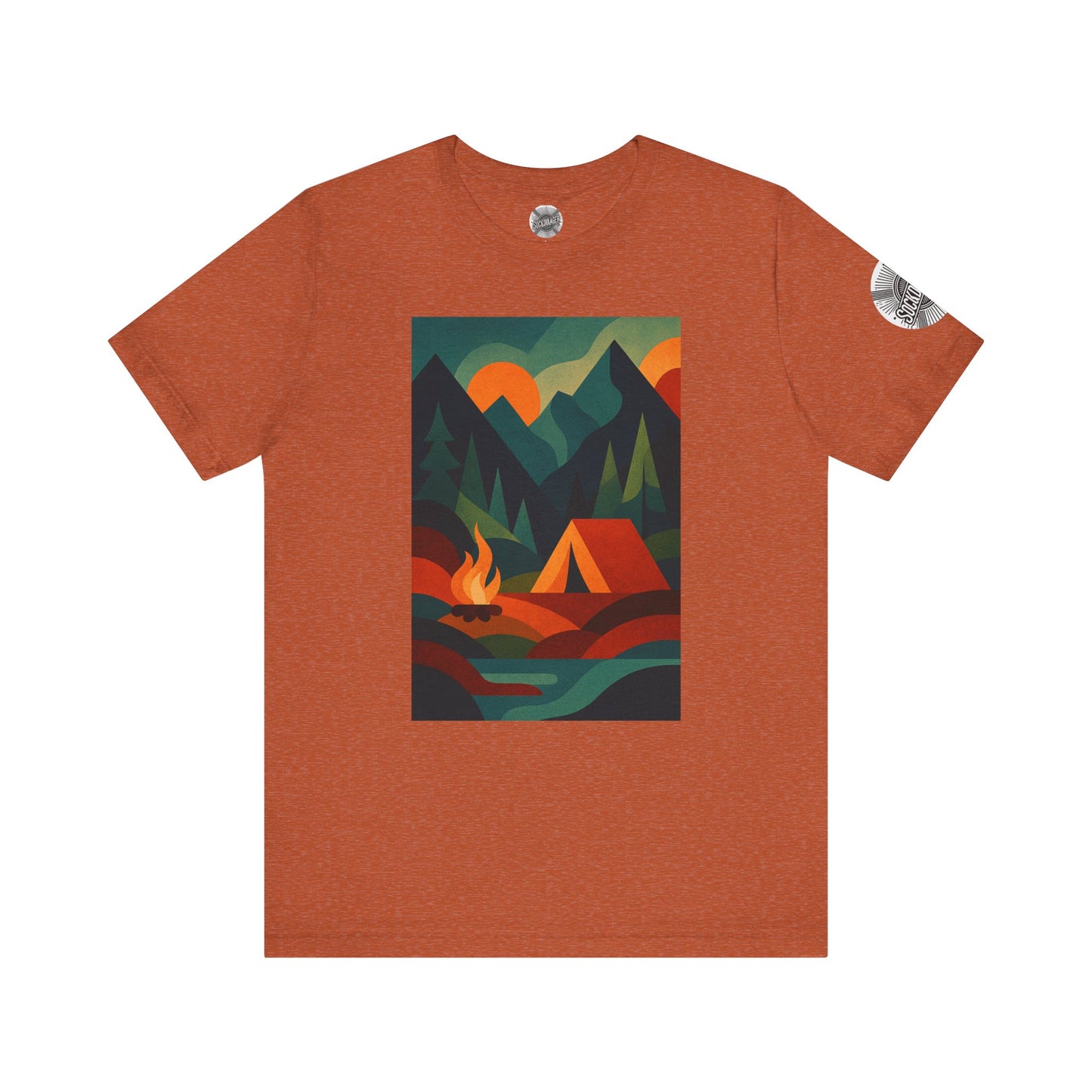 Adventure Awaits Jersey Tee - Campfire & Mountain Design