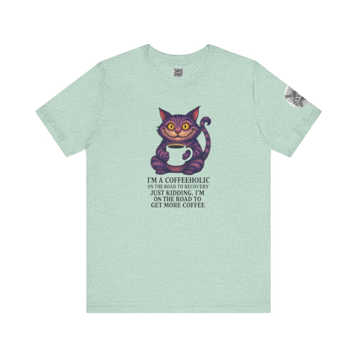 “I’m a Coffeeaholic” Cat Tee