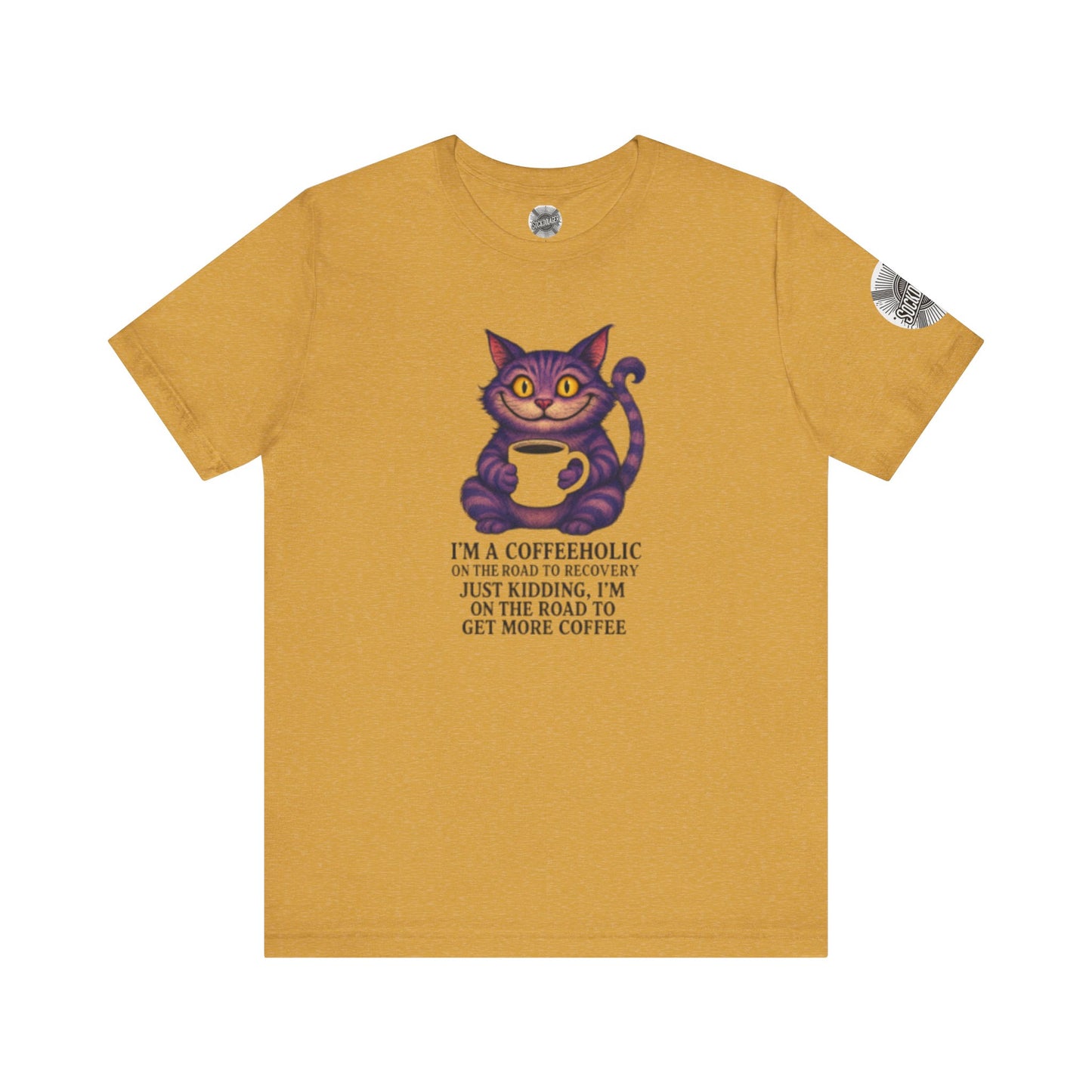 “I’m a Coffeeaholic” Cat Tee