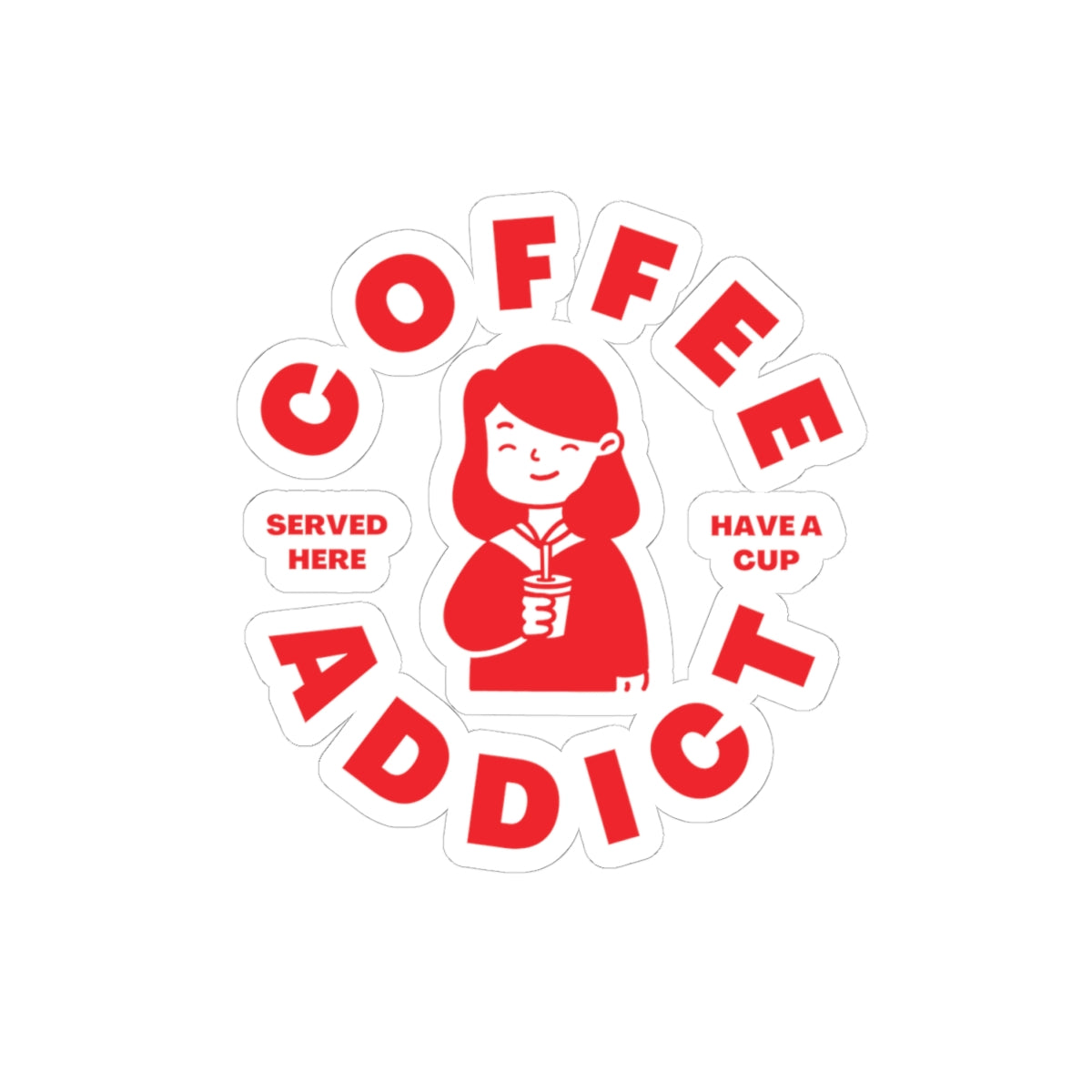Coffee Addict Decal