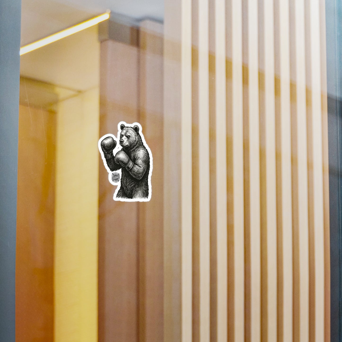 The Burly Bear Sticker (Decal)