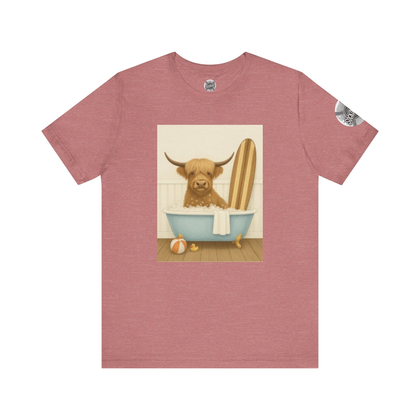 Scrub a Dub Cow in a Tub Tee