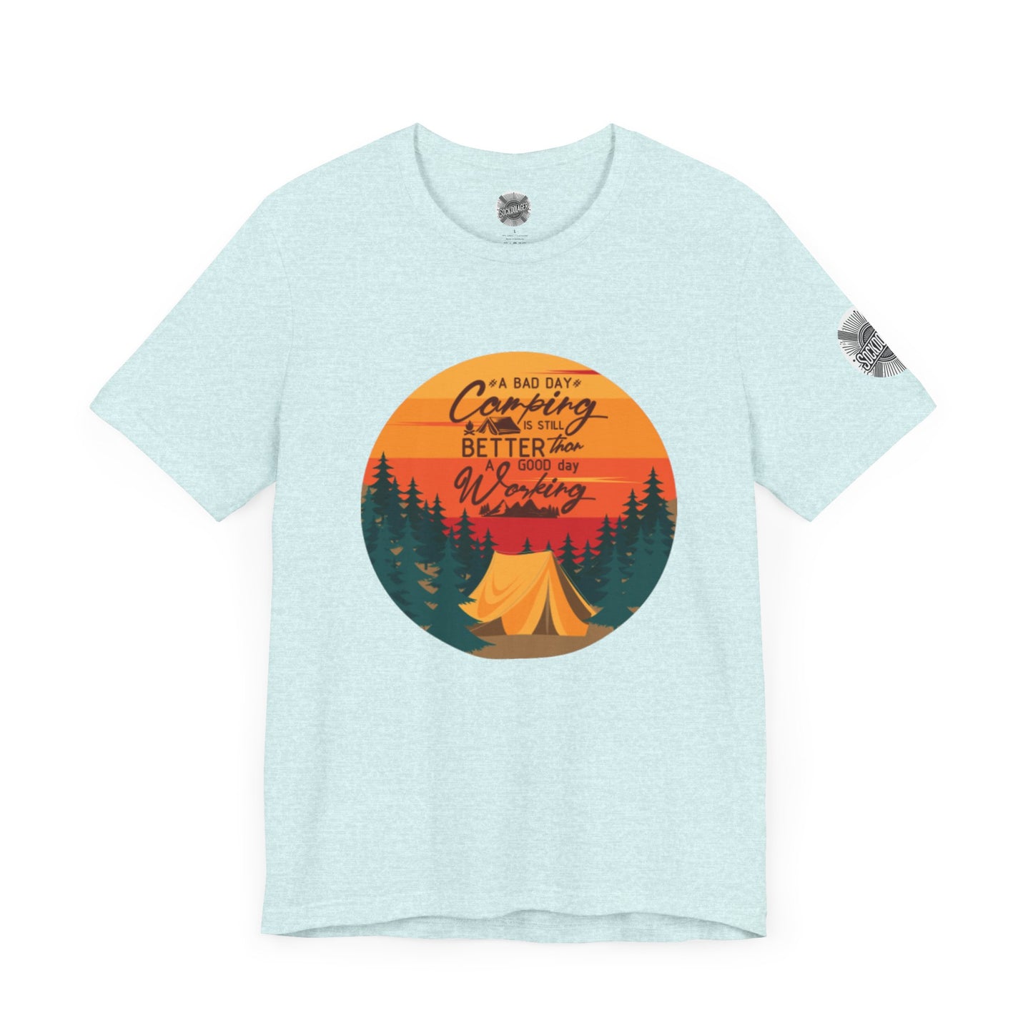 Camping is better than work - Ambre