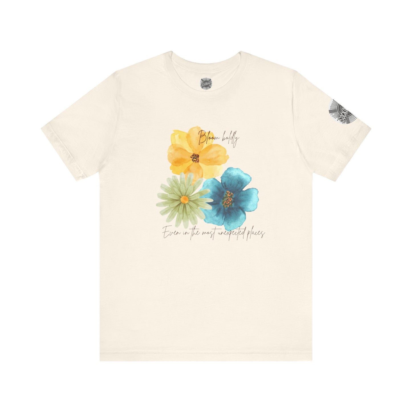 Bloom Boldly Tee - Ambre