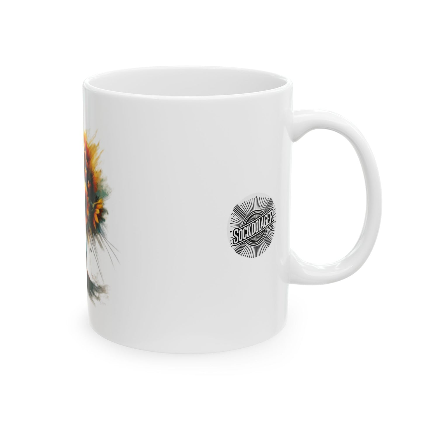 Sunflower Bouquet Ceramic Mug