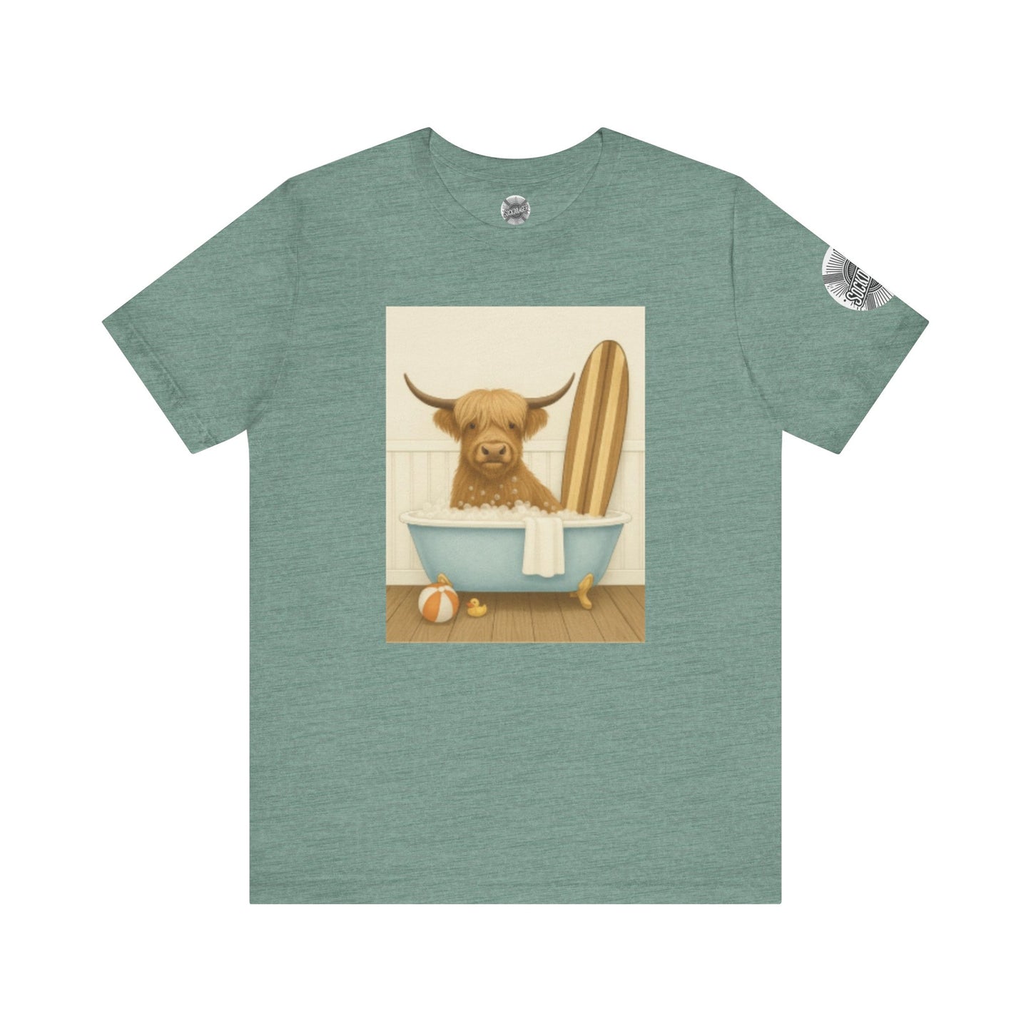 Scrub a Dub Cow in a Tub Tee