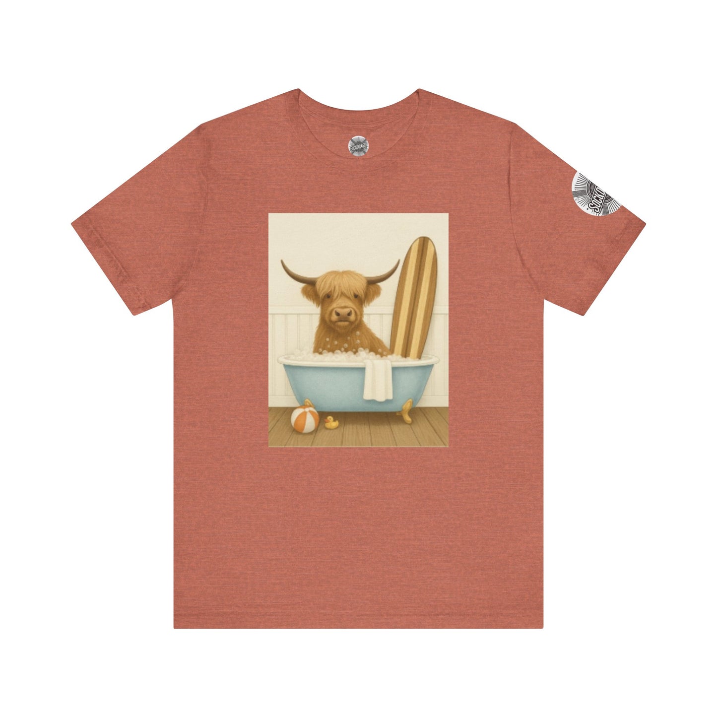 Scrub a Dub Cow in a Tub Tee