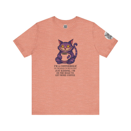 “I’m a Coffeeaholic” Cat Tee