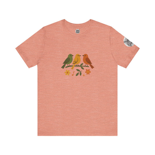 Three Little Singing Birds Tee
