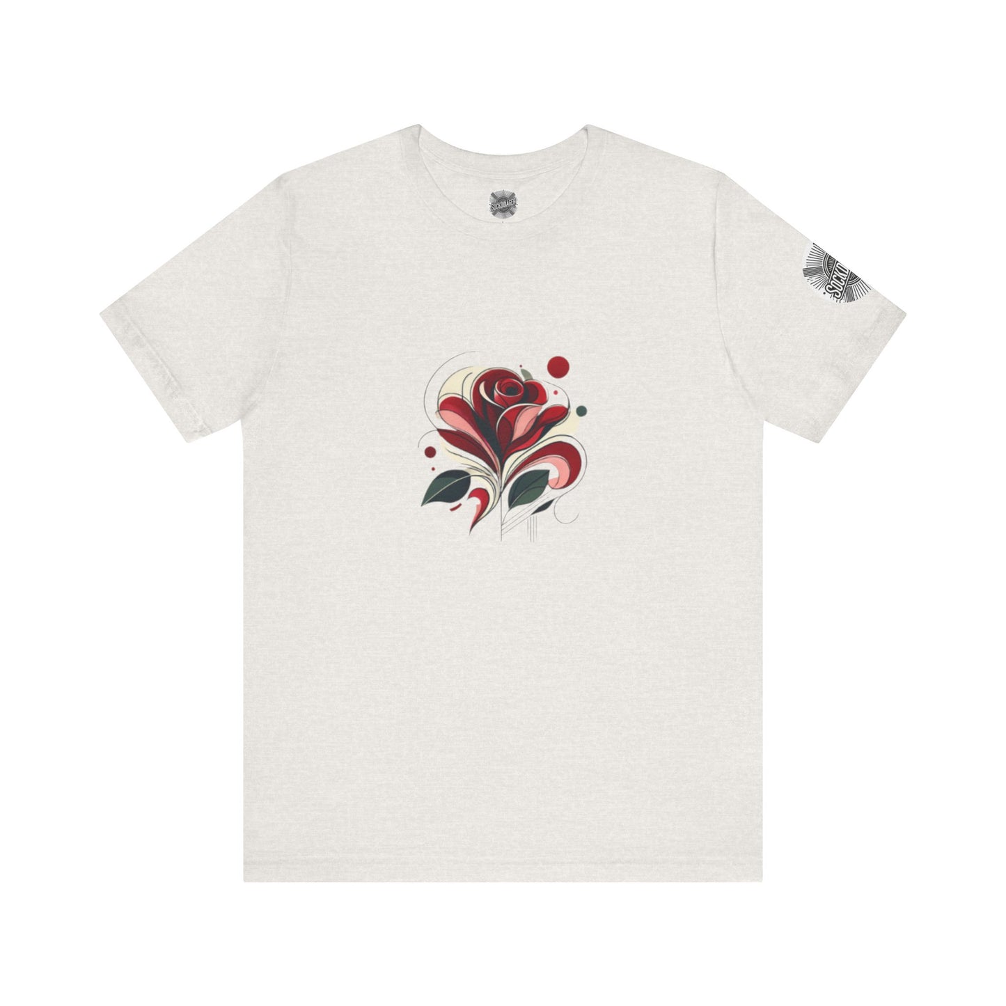 Rose in Abstract Tee