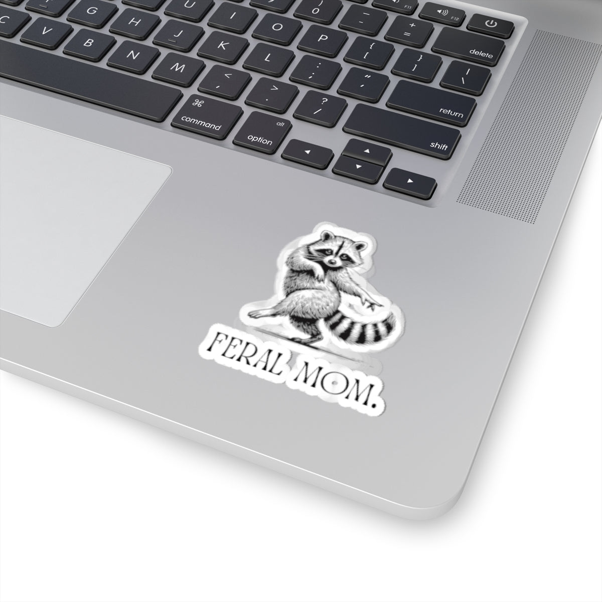 Feral Mom Raccoon Decal