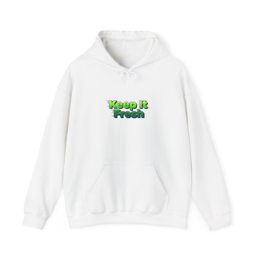 The Keep It Fresh Hoodie | shadow typography shirt, 3D simple text