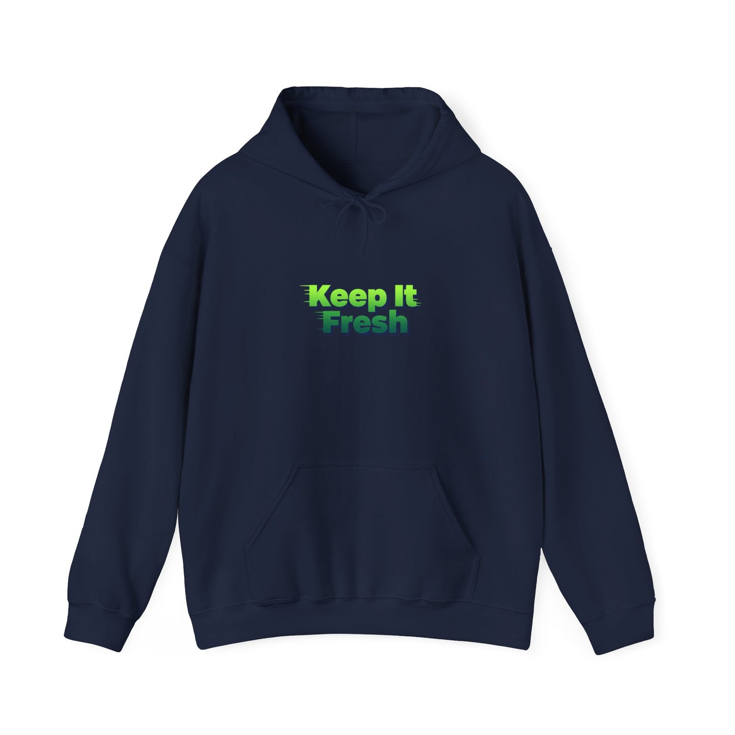The Keep It Fresh Hoodie | shadow typography shirt, 3D simple text