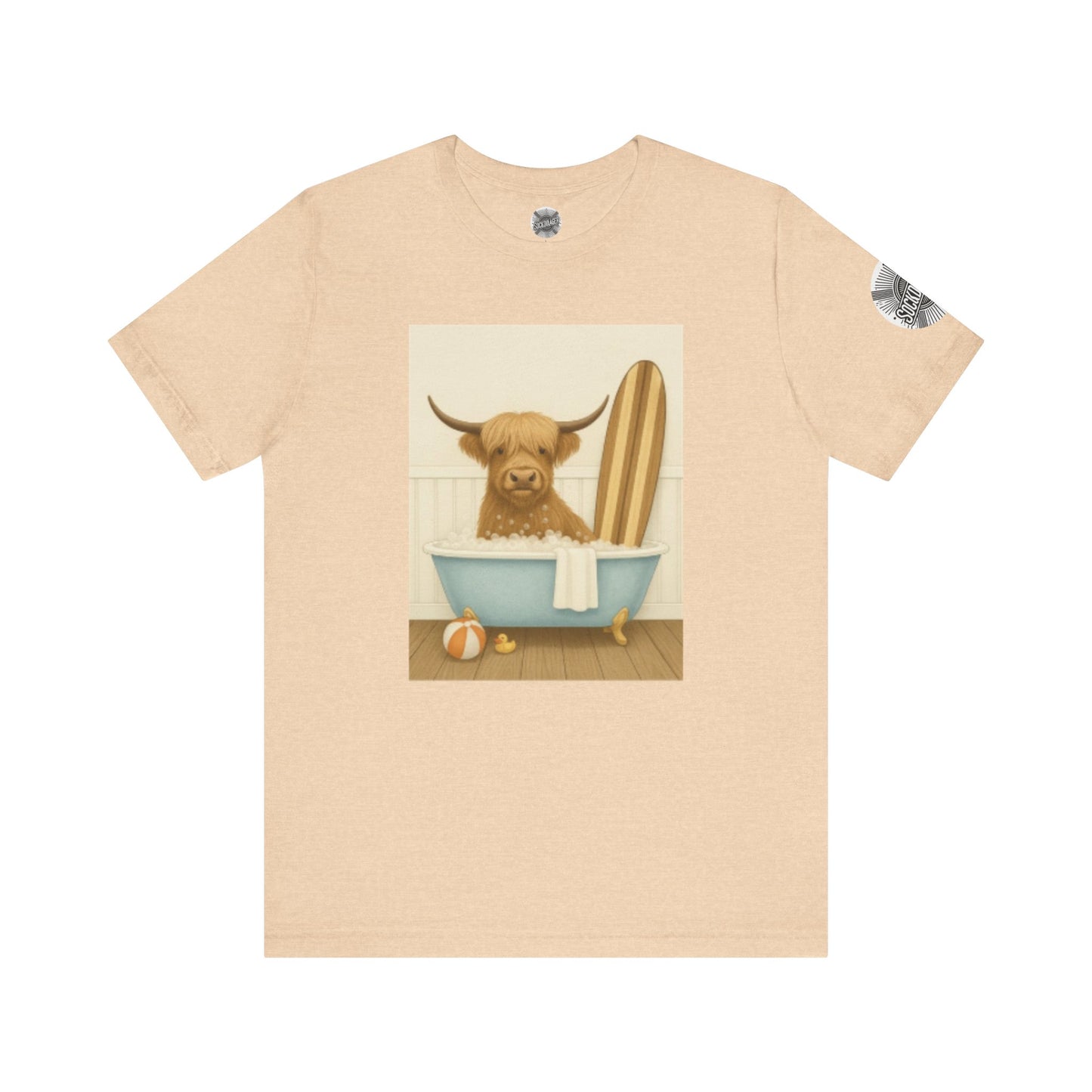 Scrub a Dub Cow in a Tub Tee