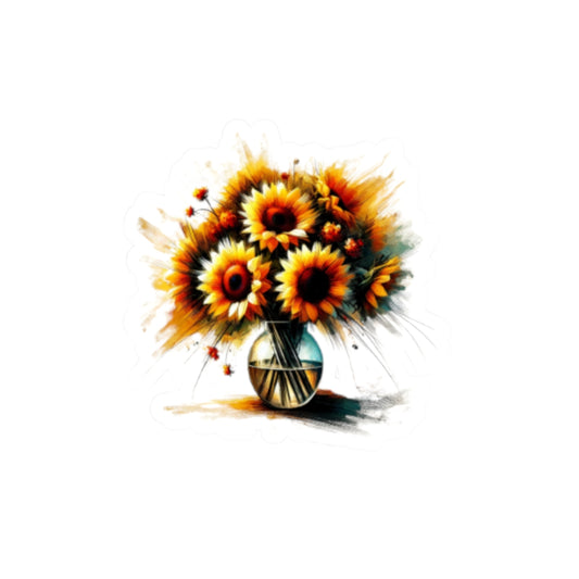 Sunflower Bouquet Decal