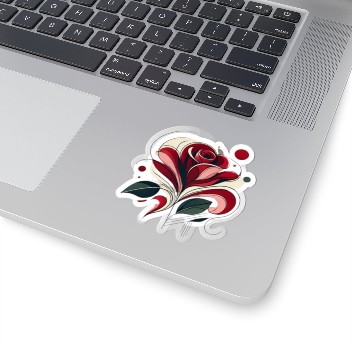 Rose in Abstract Decal