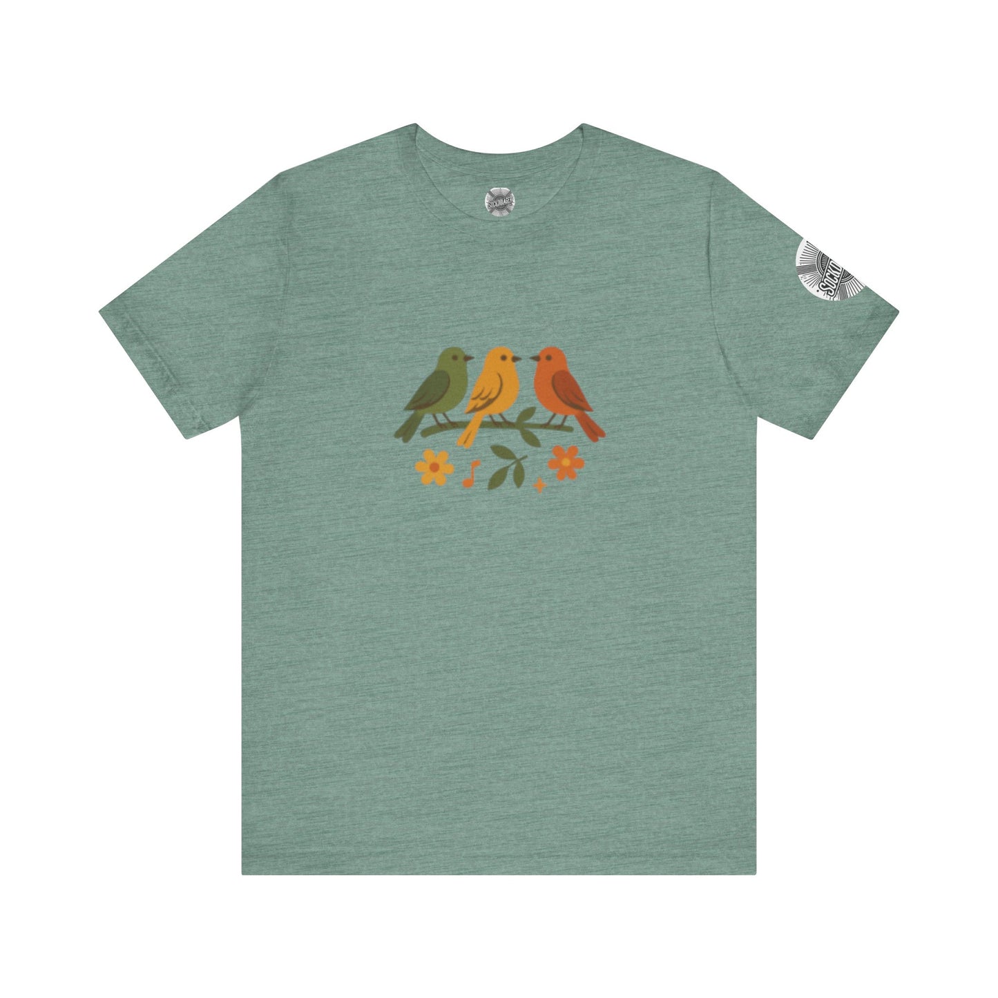 Three Little Singing Birds Tee
