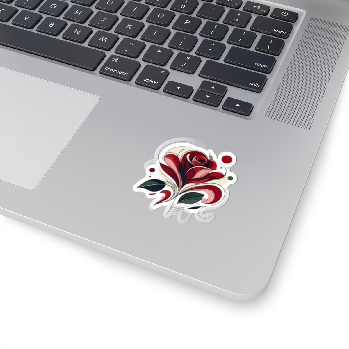 Rose in Abstract Decal