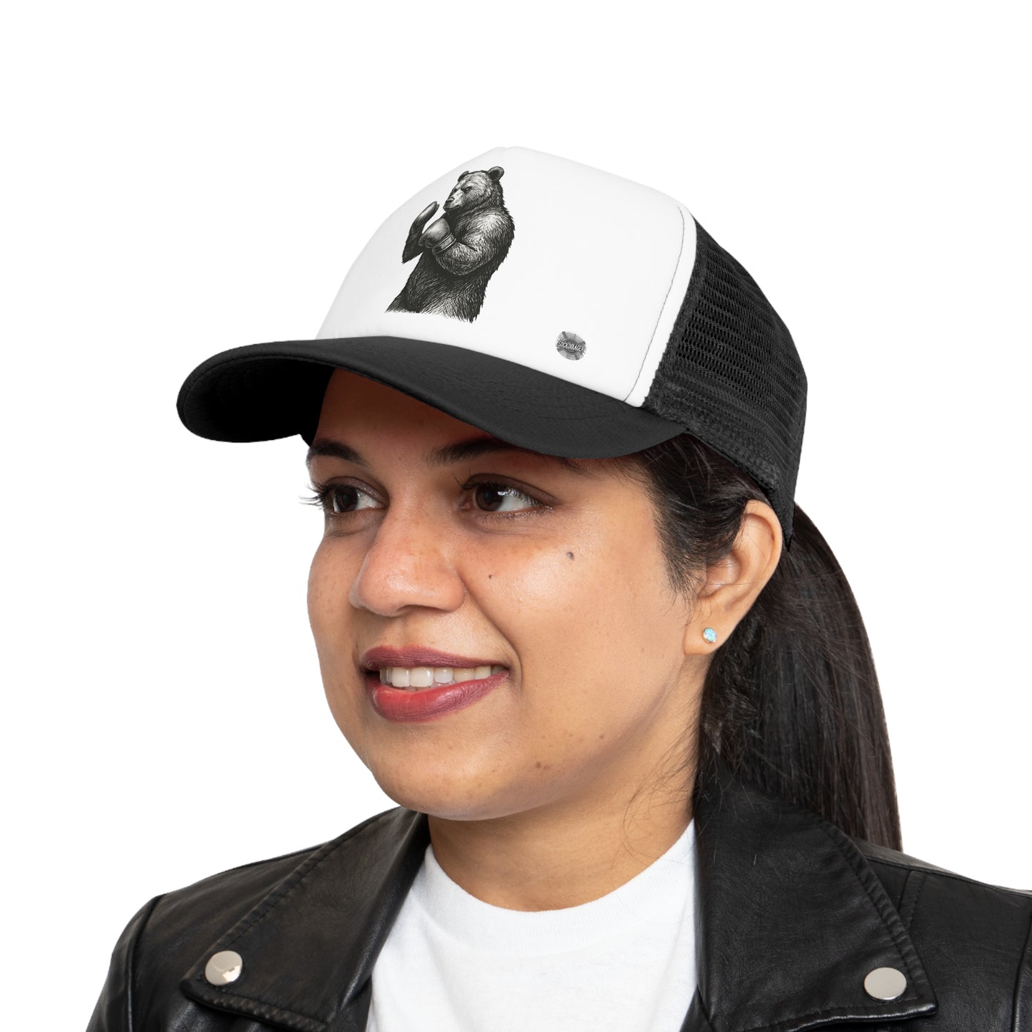 The Burly Bear Trucker Cap
