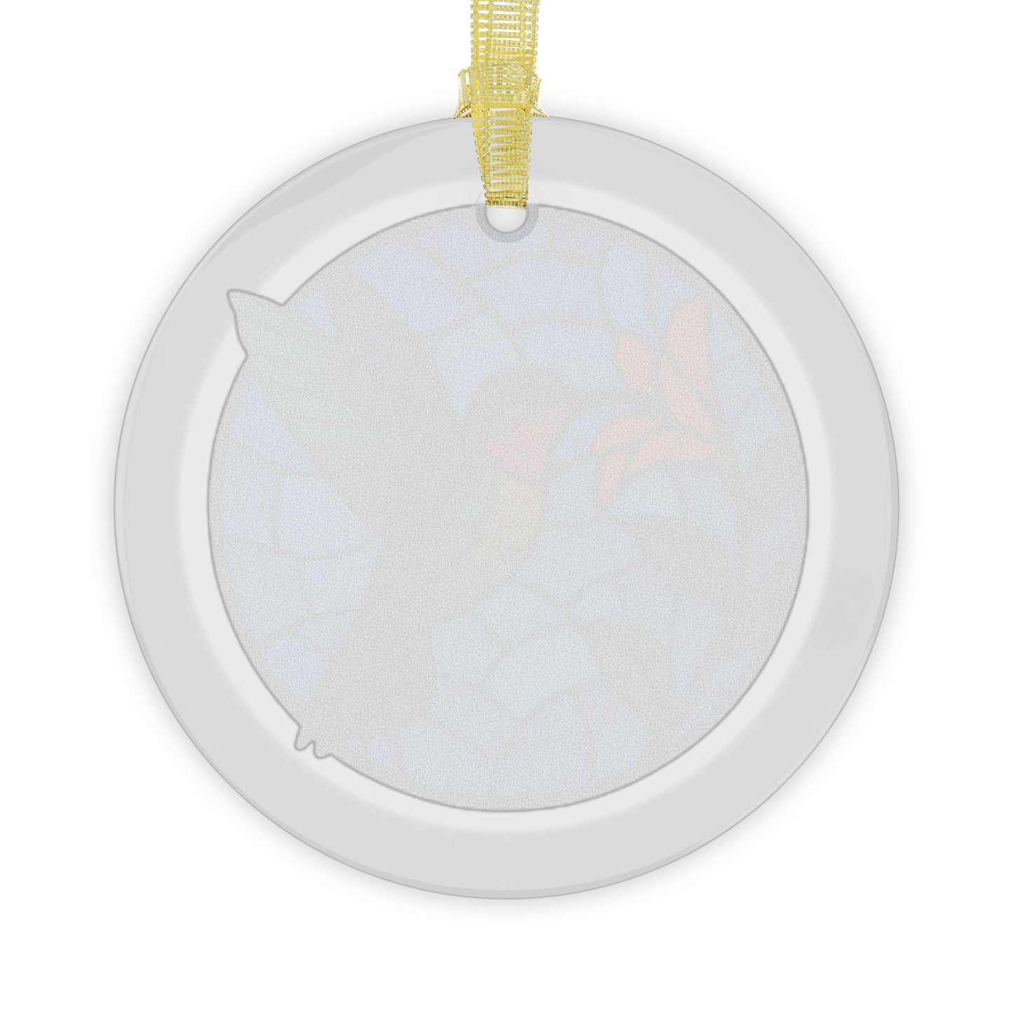 Stained Glass Hummingbird Ornament