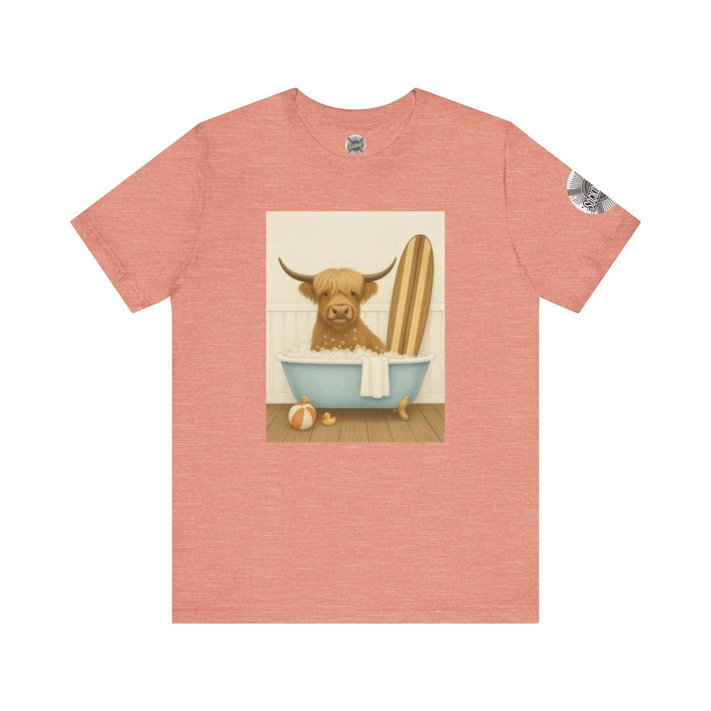 Scrub a Dub Cow in a Tub Tee
